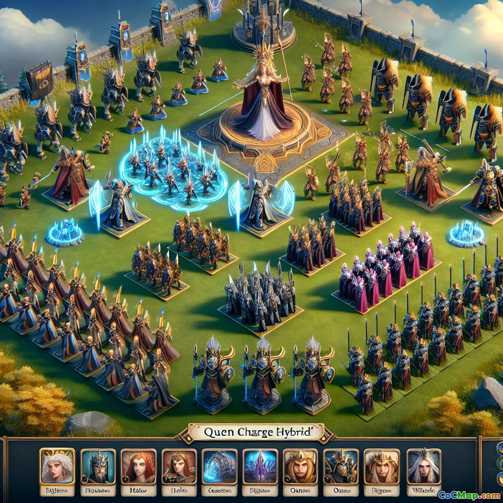 Hybrid Attack: How to Plan the Perfect Queen Charge Hybrid