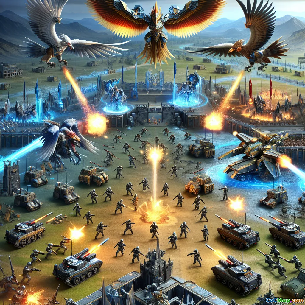 Hybrid Attacks: Combining Ground and Air Units for Flexibility