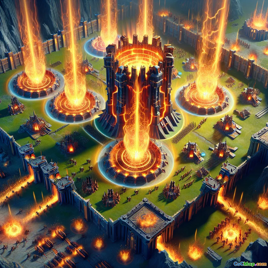 Inferno Towers: Mastering Their Placement for Ultimate Defense