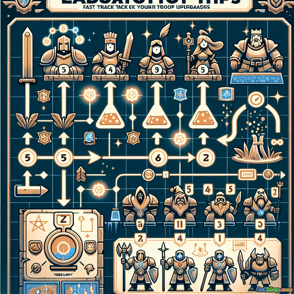 Laboratorní tipy: Rychle sledujte upgrady vojska
