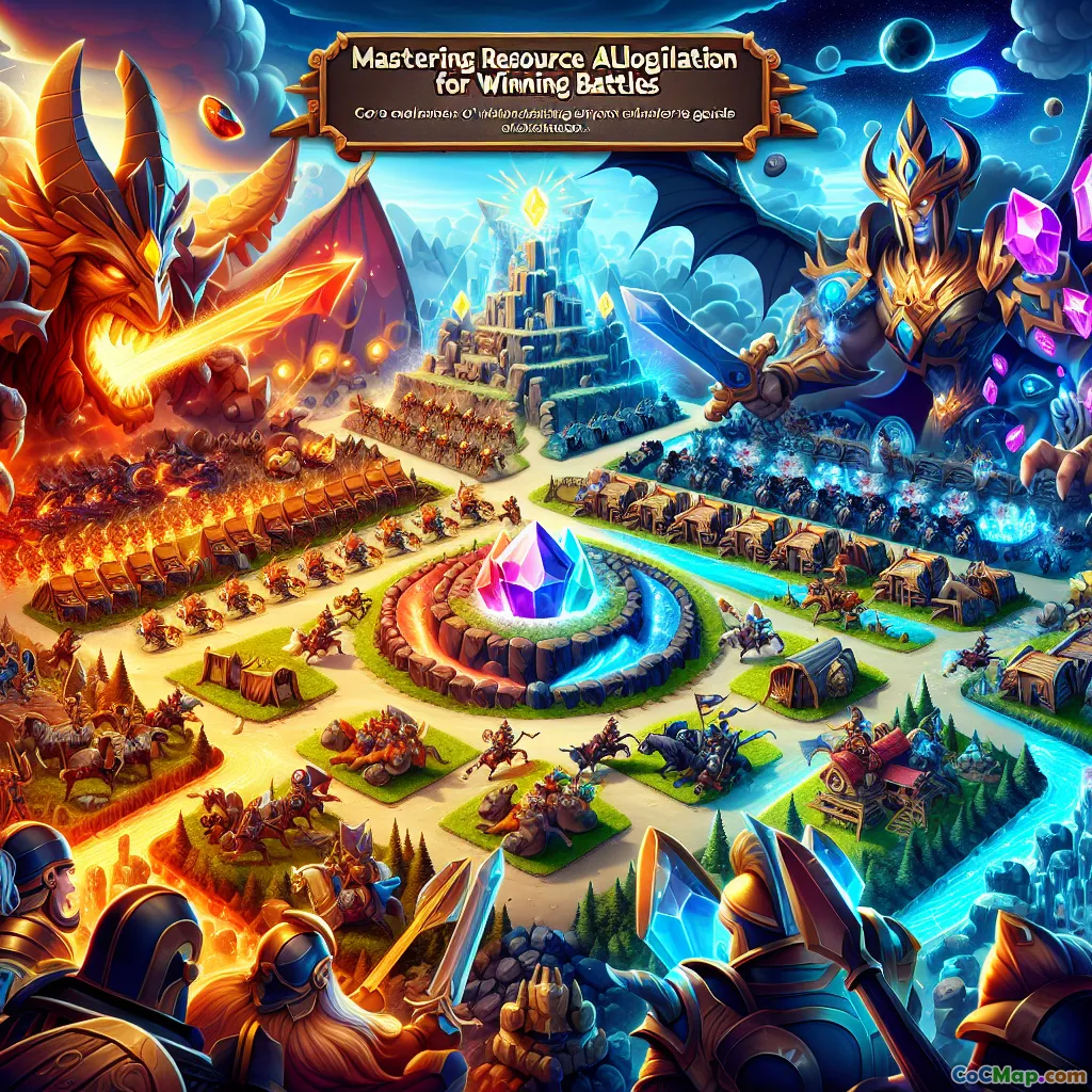 إتقان تخصيص الموارد للفوز بالمعارك