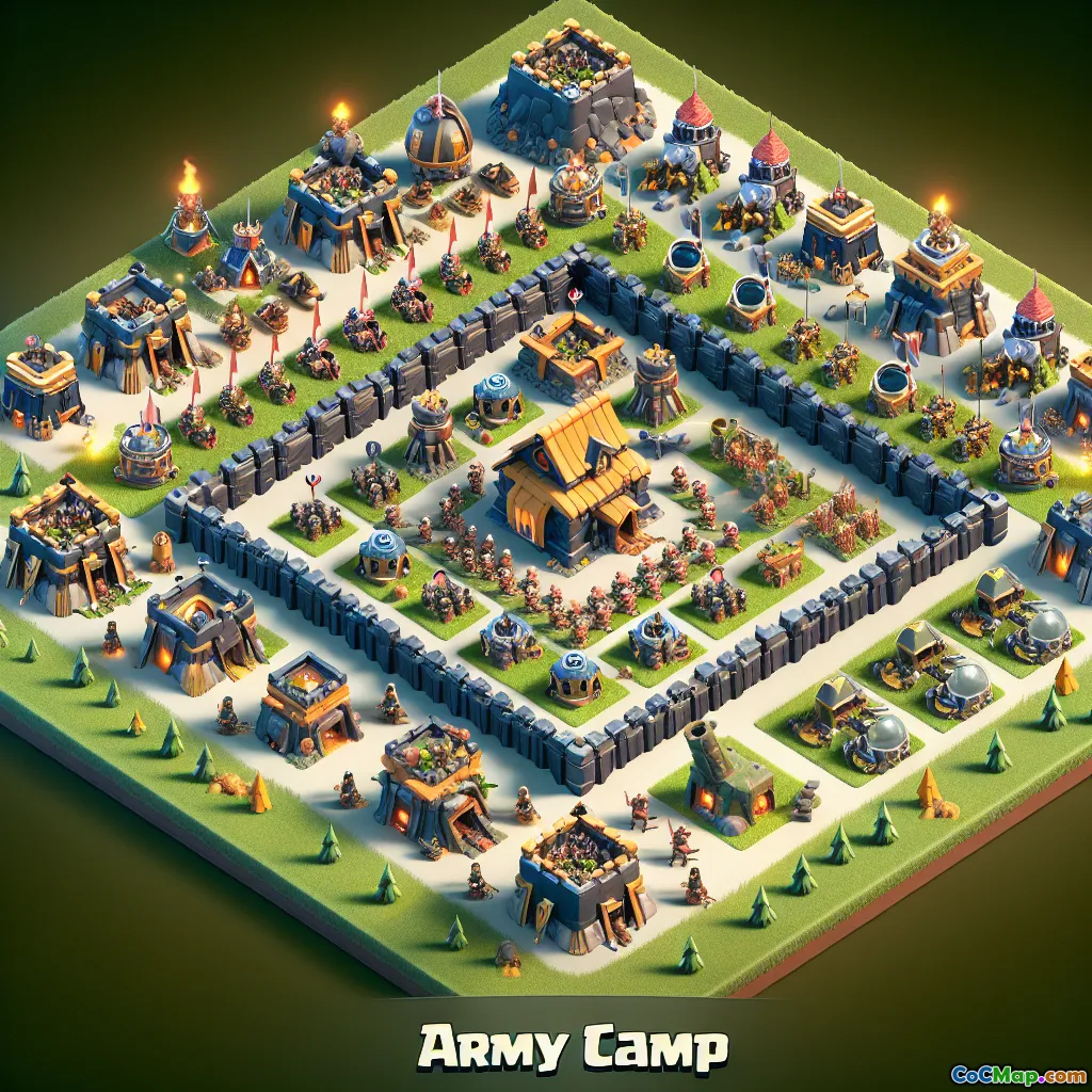 Maximera dina arméläger för bättre kollision av klansförsvar