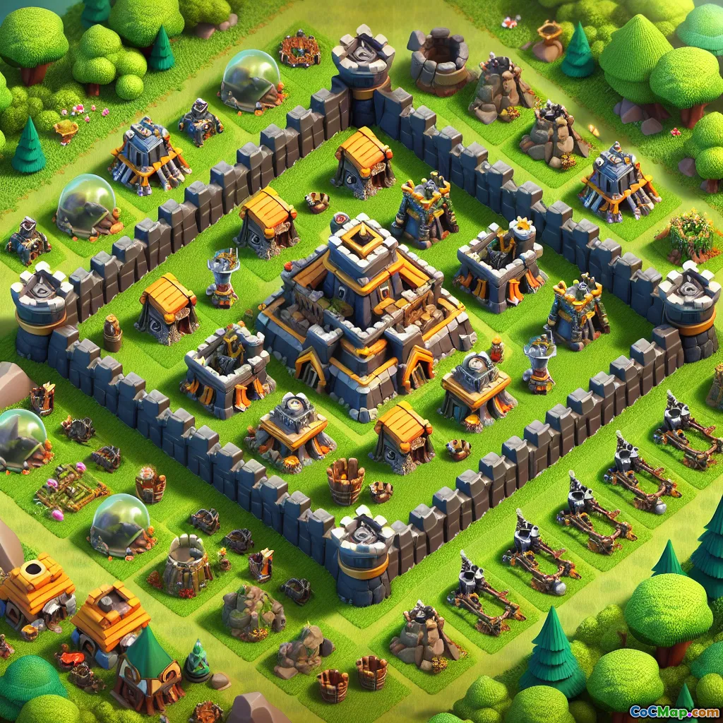 Maximierung der Builder Hall Stufen für bessere Verteidigung