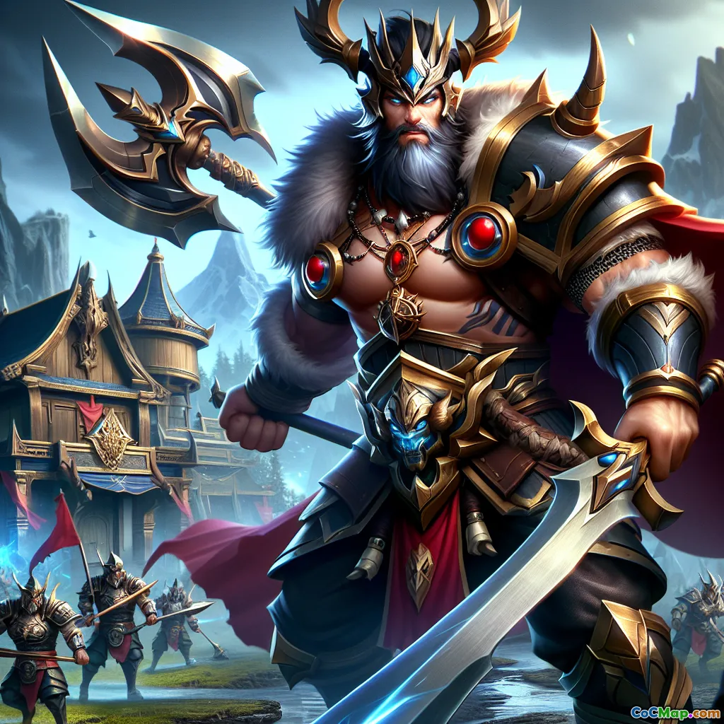 클래시 오브 클랜 클러치 순간에 바바리안 킹 능력 극대화하기