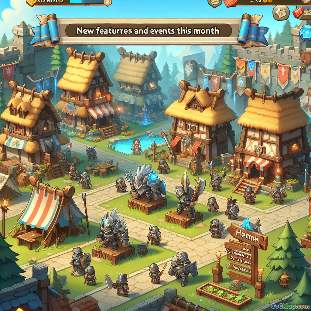 ميزات جديدة في أحداث كلاش أوف كلانس هذا الشهر