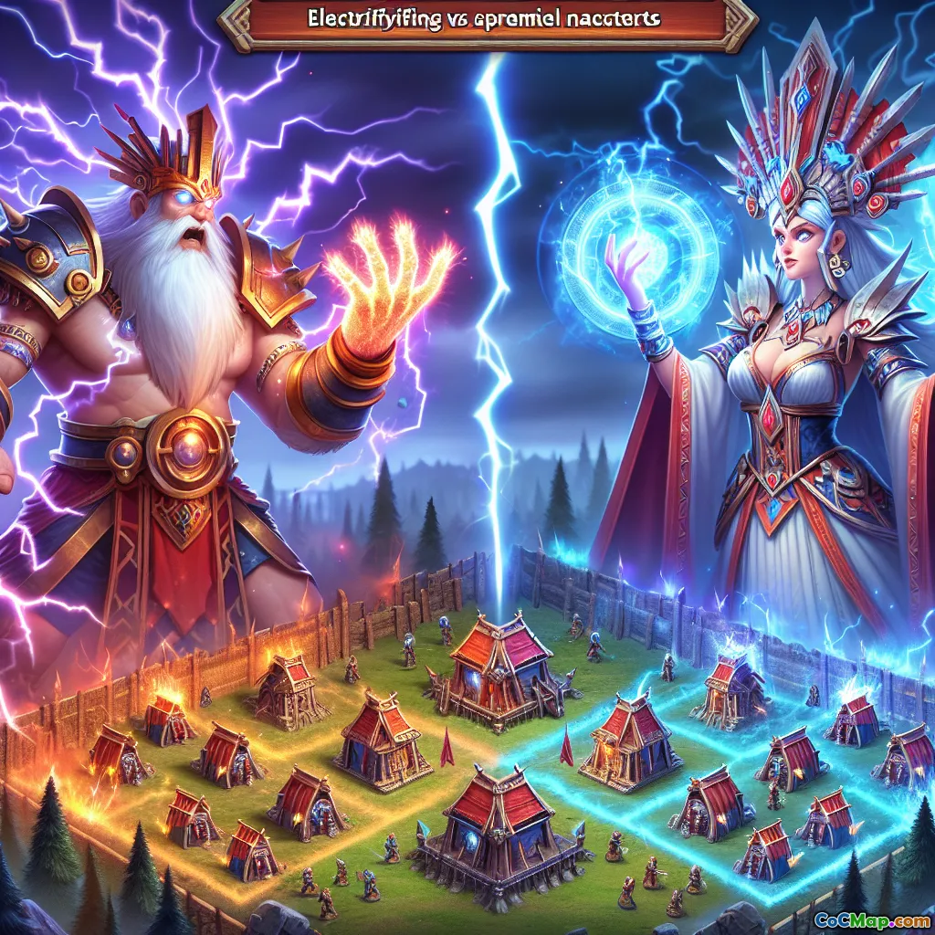 New Troop Comparison: Electro Titan vs Super Witch in Clan Wars