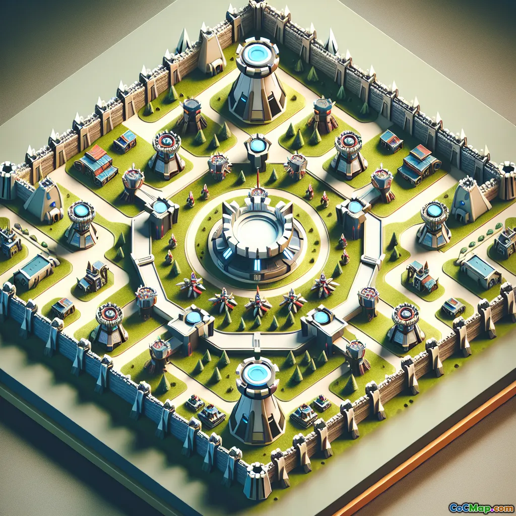 Optimizing Archer Tower Coverage in Base Design