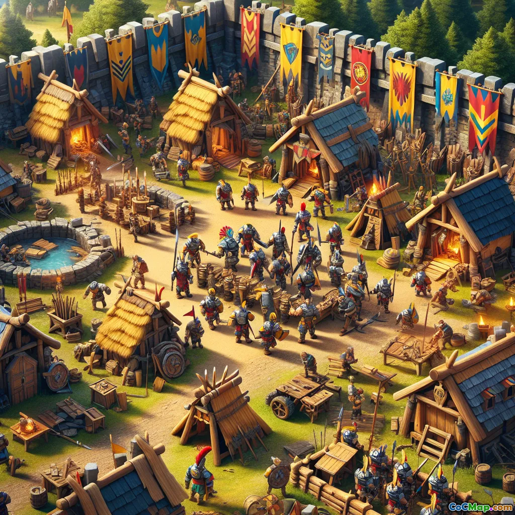 为你的部落准备好参加竞技部落战争