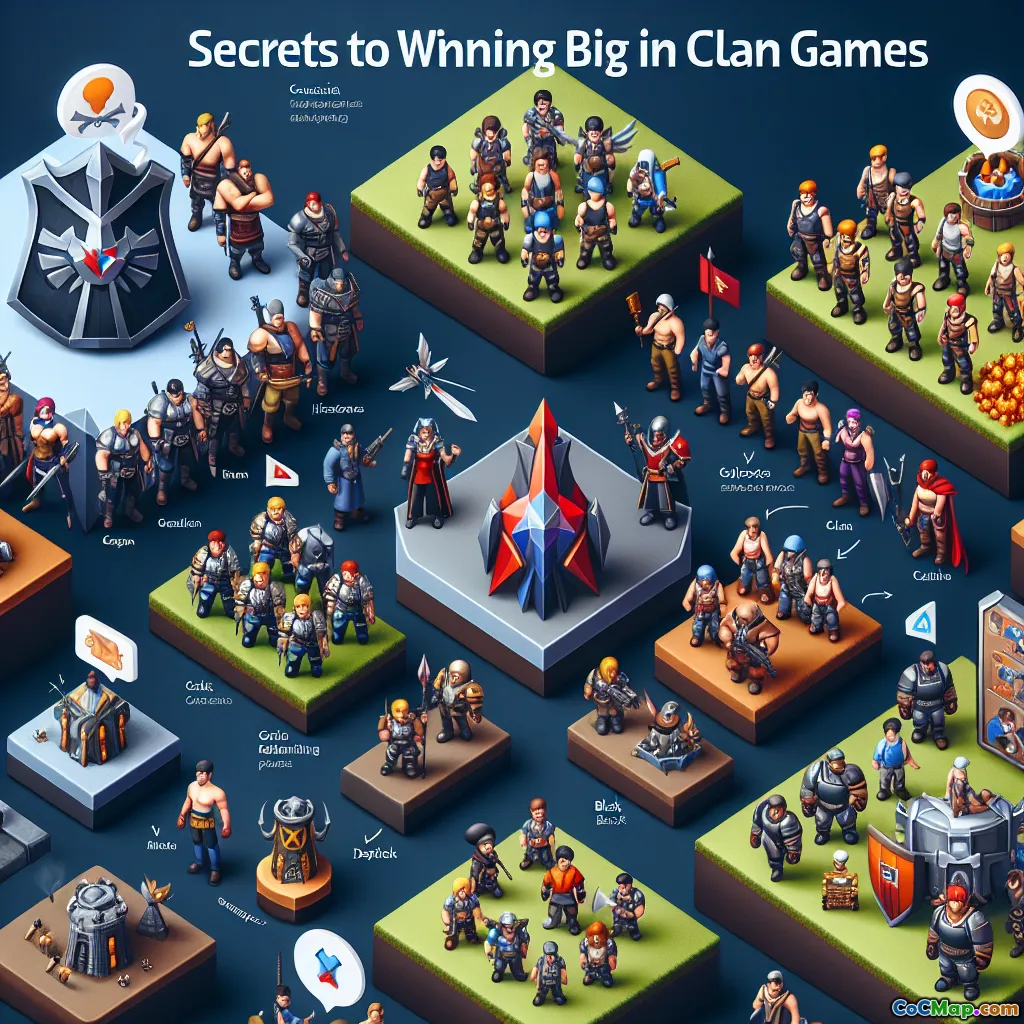 Bí quyết Chiến Thắng Lớn Trong Trò Chơi Hội Quán Clash of Clans