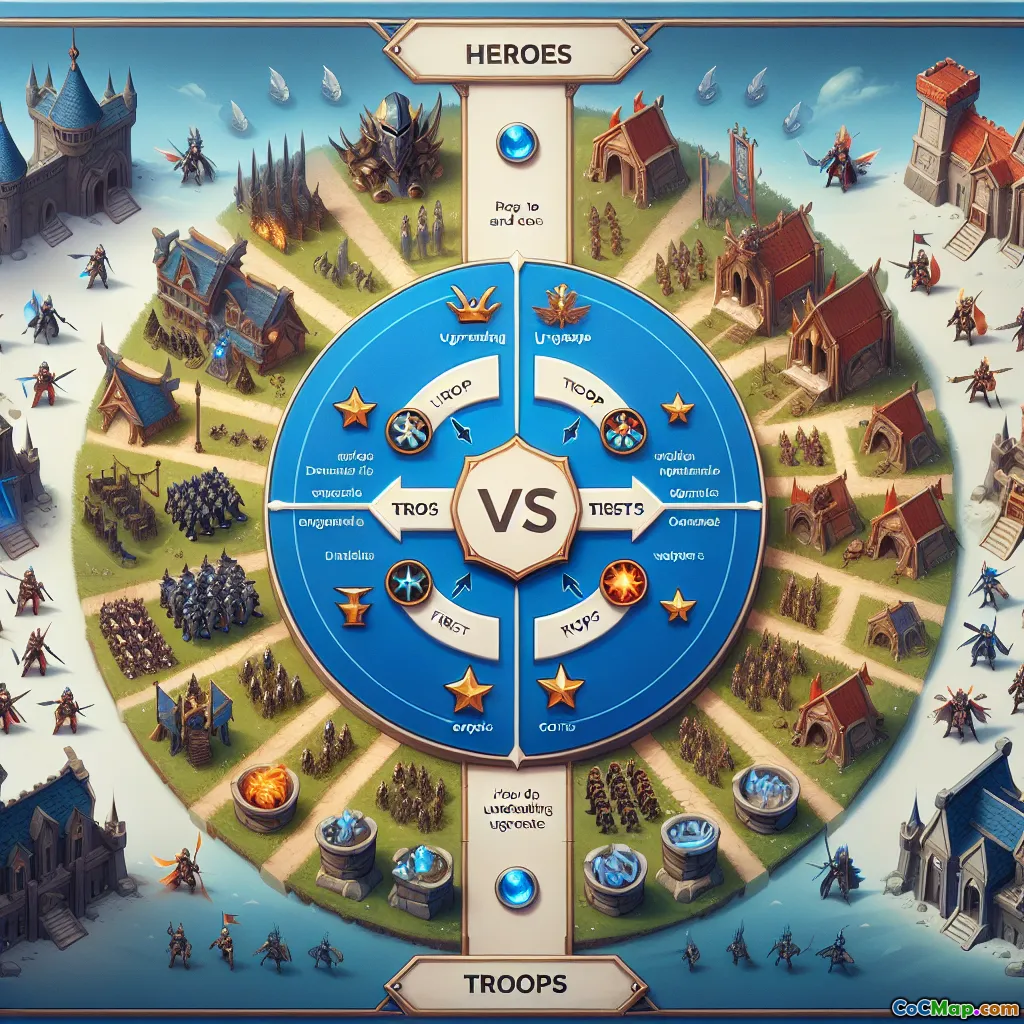 Should You Upgrade Heroes or Troops First? Pros and Cons Explained