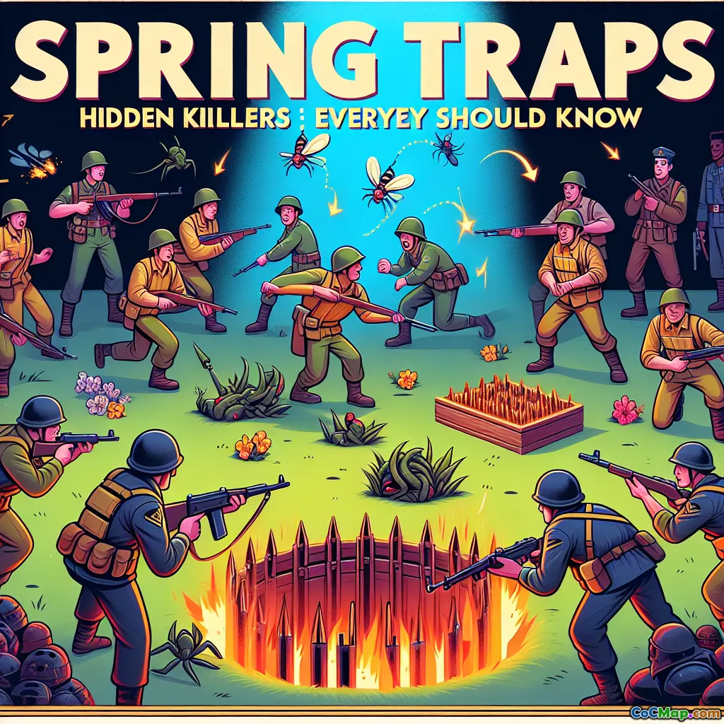  spring traps: скрытые убийцы, которые должен знать каждый игрок