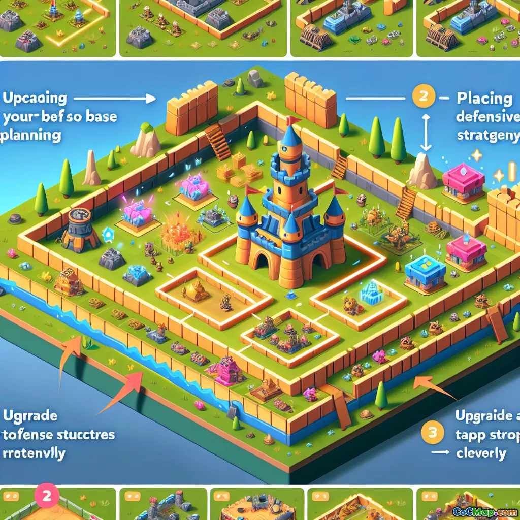 Steg för steg guide för att förstärka din Clash of Clans -bas
