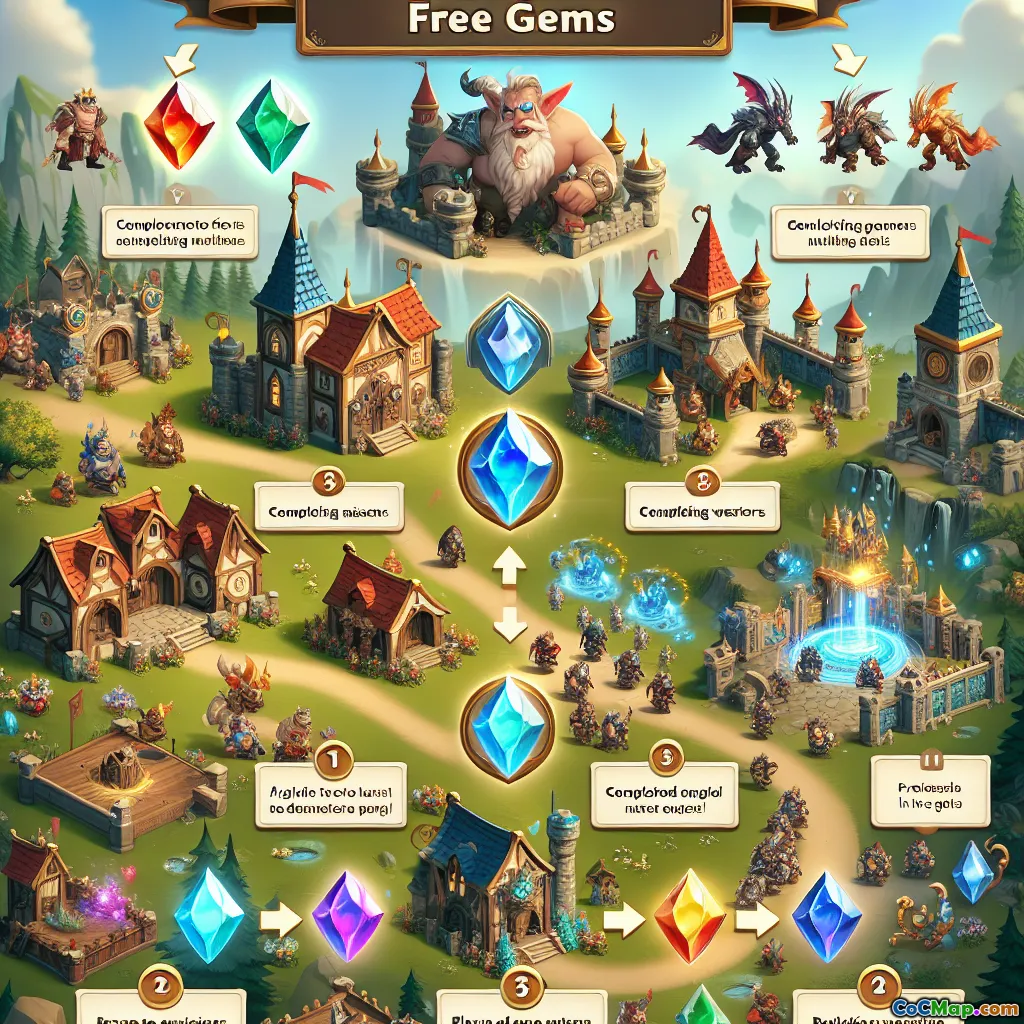 Schritt-für-Schritt-Anleitung zum Freischalten kostenloser Juwelen durch Clangames