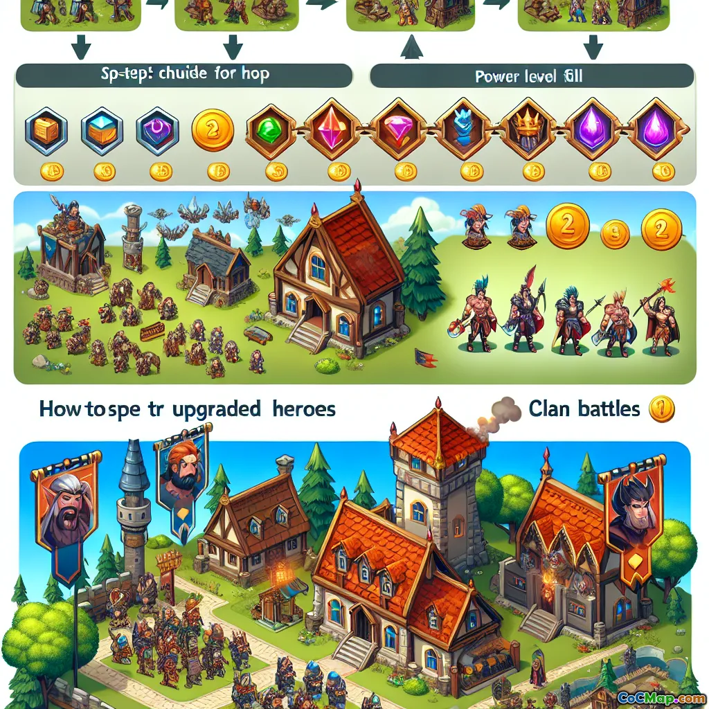 Step by Step Guide to Upgrading Heroes While Staying Active in Clan Wars