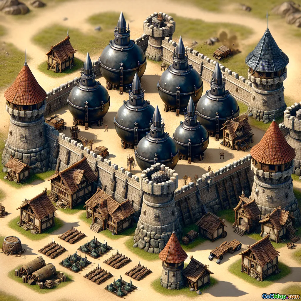 자이언트 폭탄 전략적 배치: 방어 강화를 위한 핵심