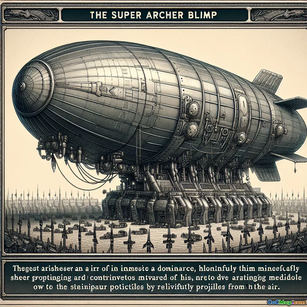Super Archer Blimp: picătură de aer de precizie pentru daune maxime
