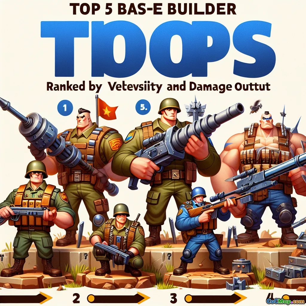 Top 5 Builder Base Troops Ranked by Versatility and Damage Output