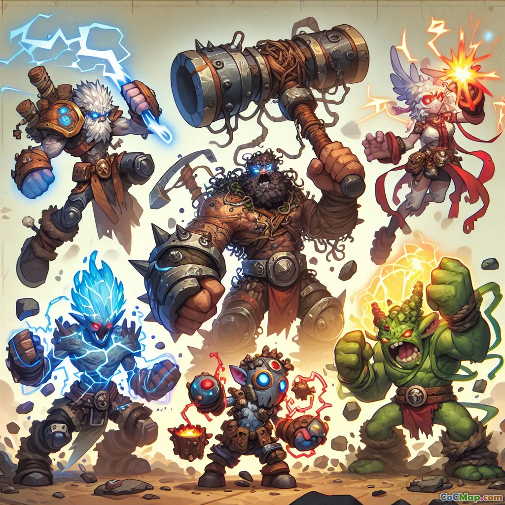 Top 5 trupe de bază de constructor pentru a -ți domina adversarii în luptă