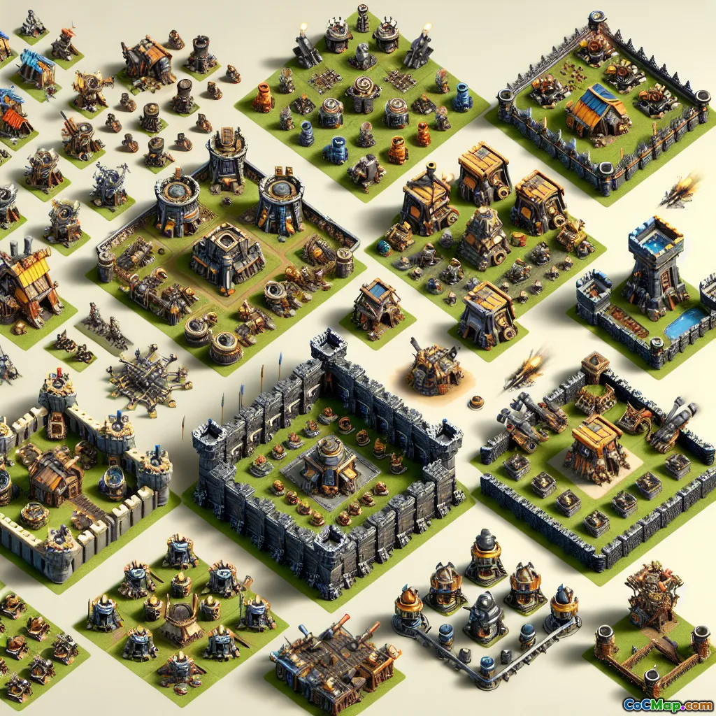 Topp defensiva layouter för byggare bas framgång