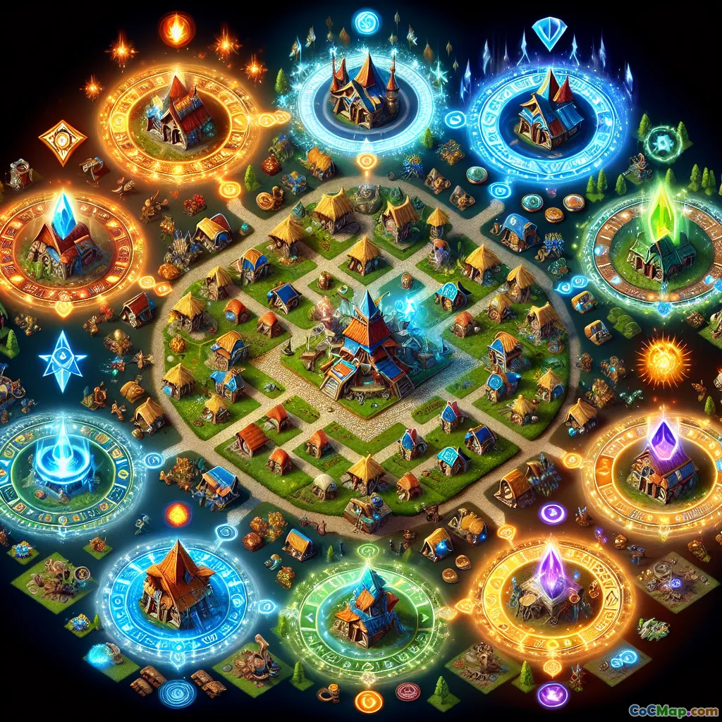 Top Spells for Different Town Halls