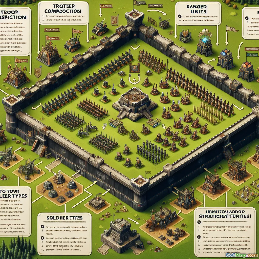 Principais Estratégias para Composição de Tropas