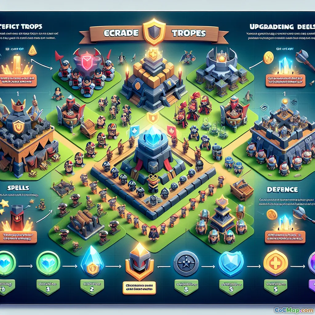 Astuces principales pour améliorer efficacement vos troupes et sorts