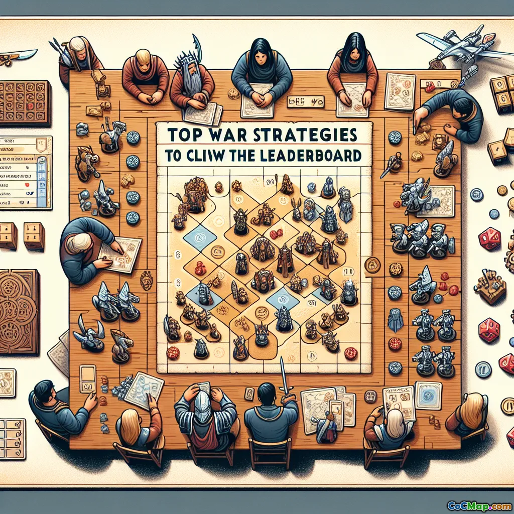 Topp krigsstrategier för att klättra på topplistan i Clash of Clans