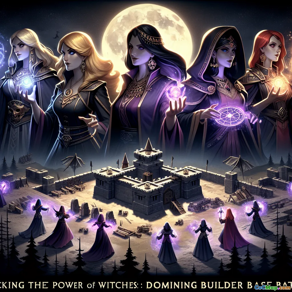 Unlocking the Power of Night Witches: Tips for Dominating Builder Base Battles