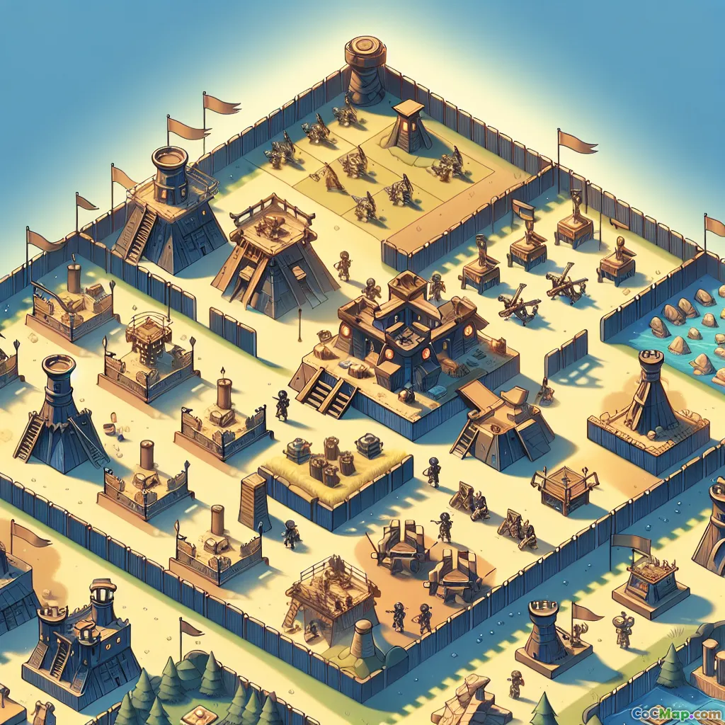 Lås upp hemligheterna för effektiva krigsbasdesign för maximalt försvar