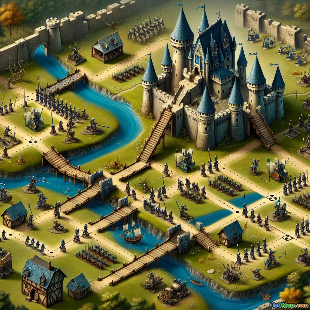 Använda fällor för att kontrollera fiendens truppvägar