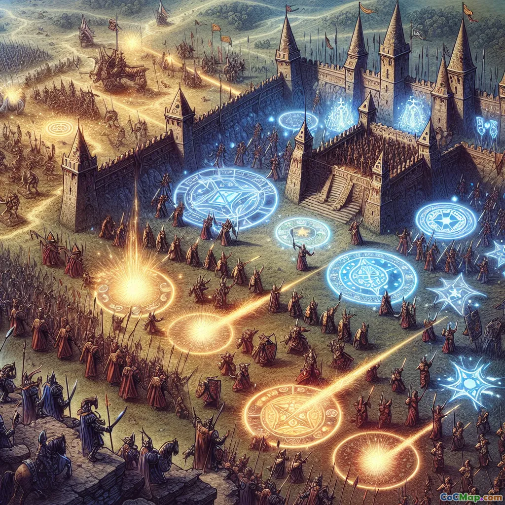 Effektiver Einsatz von Zaubern im Krieg