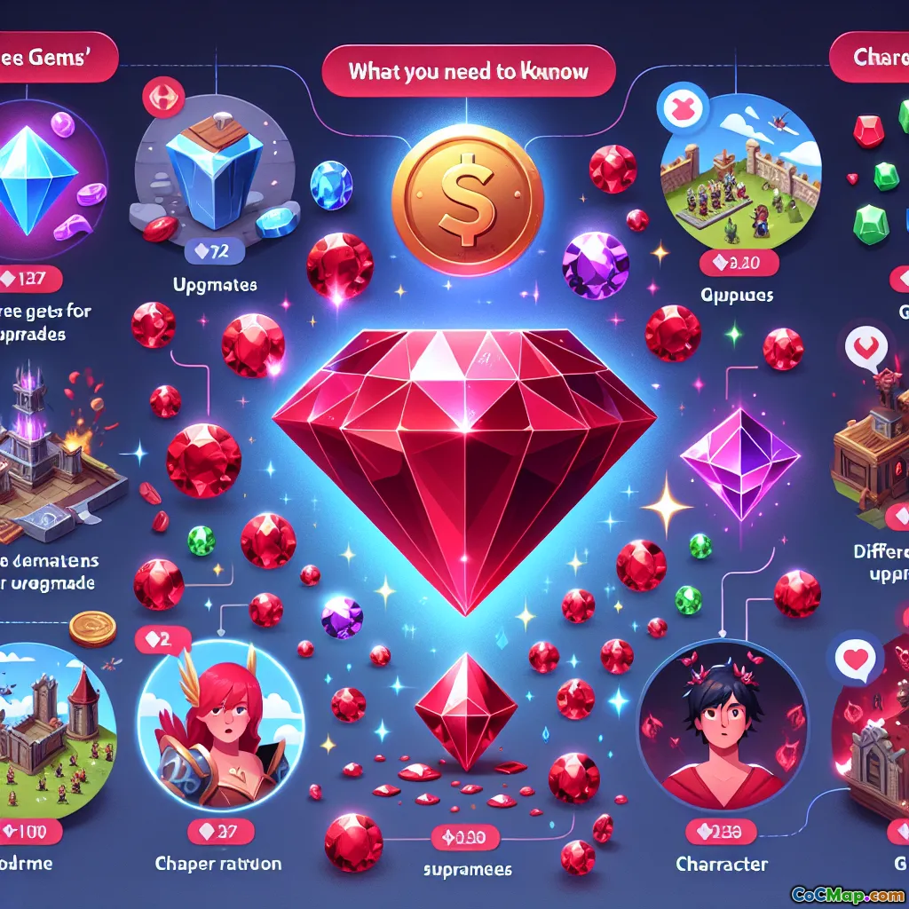 ما يجب معرفته قبل استخدام الأحجار الكريمة المجانية للترقيات