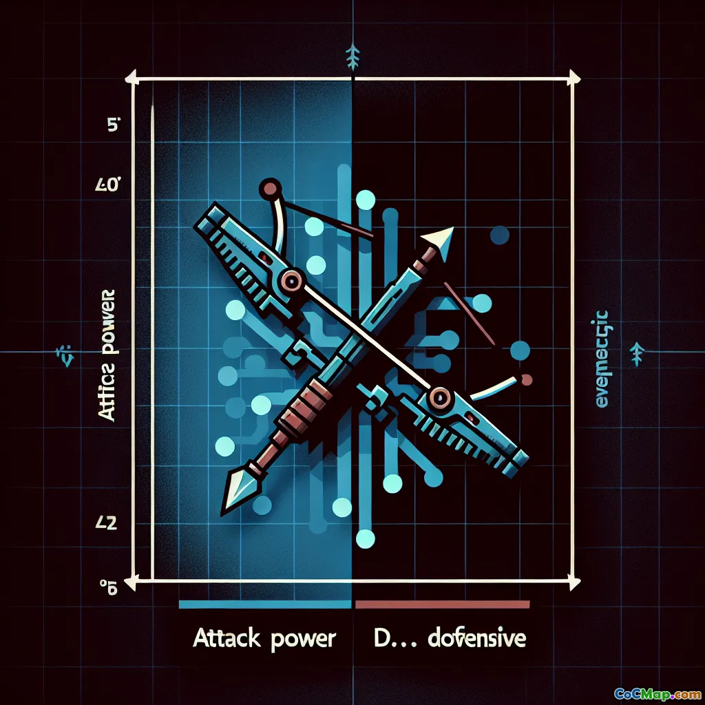 X Bow -användning: Attack Power vs. Defensive Täckning