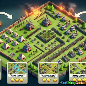 Army Camps: The Hidden Key to Three Star Attacks at Every Town Hall Level