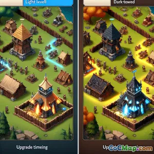 Barracks and Dark Barracks: Upgrade Timing Comparisons