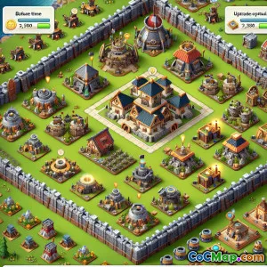 Base optimization strategies to defend and upgrade efficiently