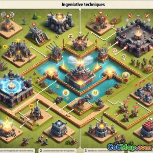 Best Battle Machine Pathing Tricks for 3 Star Builder Base Attacks