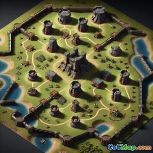 Best Defensive Structures Placement in Clash of Clans