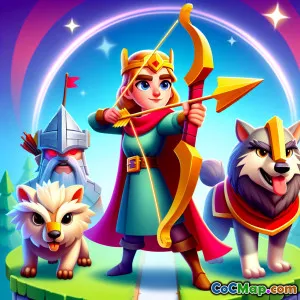 Best Pet Pairings for the Archer Queen in Town Hall 15