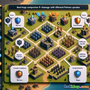 Best troop compositions for defense upgrades