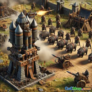 Bomb Towers vs. Hog Riders: How to Thwart Popular Ground Attacks