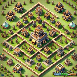 Builder Hall 6 Base Designs That Stop Sneaky Archers