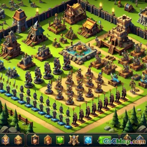 在建造者基地构建均衡军队