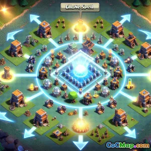 Klonformelt taktikk for jordbruk og tyvegods effektivitet