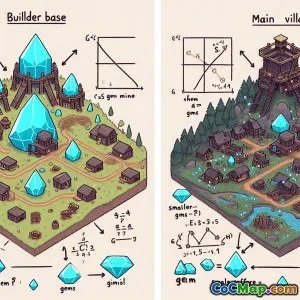 Comparing Gem Mine Efficiency: Builder Base vs Main Village Strategies