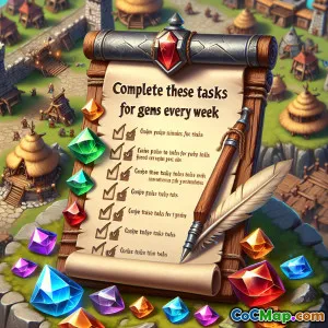 Complete These Tasks for Free Gems Every Week