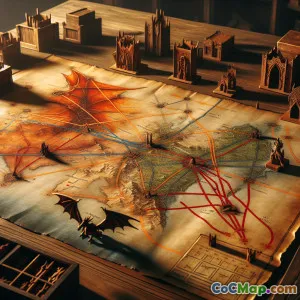 Căile de zbor Dragon și planificarea atacului