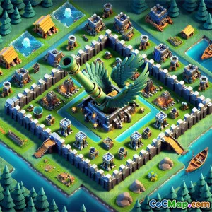 Eagle Artillery Defensive Positioning for Clash of Clans Success