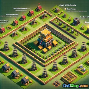 Eagle Artillery Placement Strategies for Defensive Success