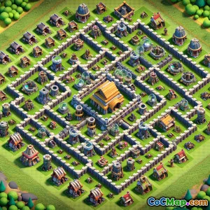 Effective Base Design for Clan Wars